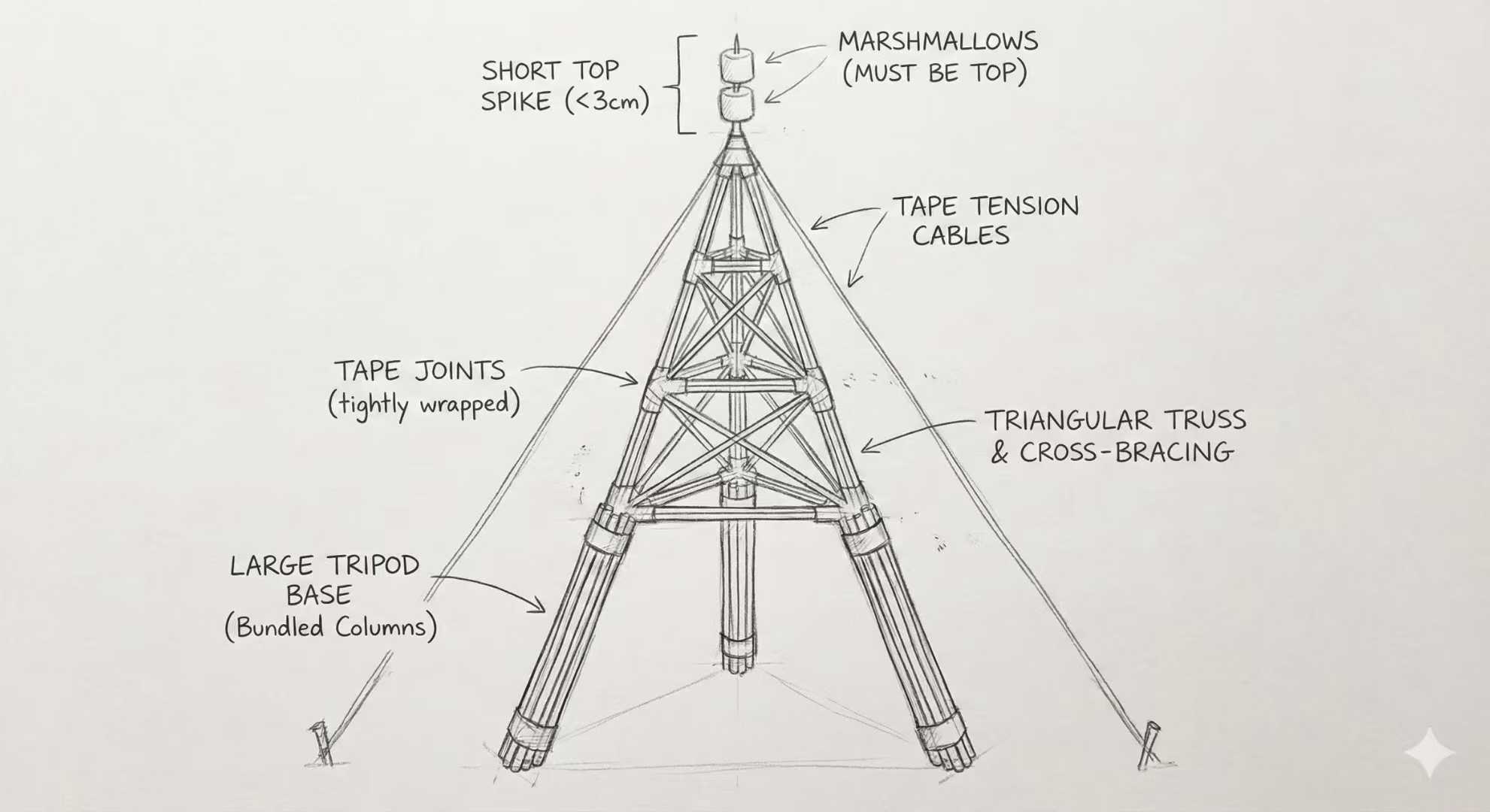 AI 设计的理想塔结构